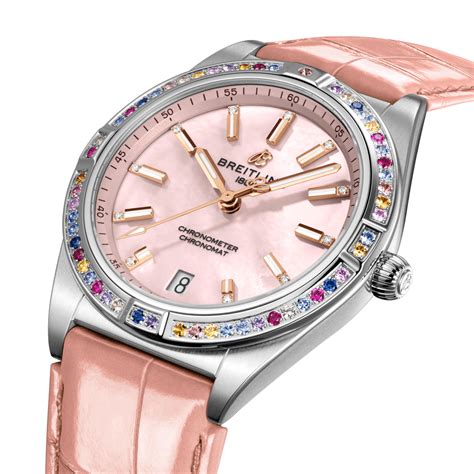 breitling chronomat mother of pearl|Breitling Chronomat Automatic 36 Mother.